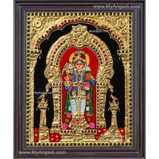 Raja Alangara Murugar Tanjore Painting