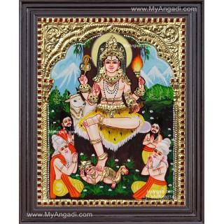 Dakshinamurthi Tanjore Painting