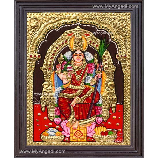 Lalitha Devi Tanjore Painting Lalitha Devi Tanjore Painting