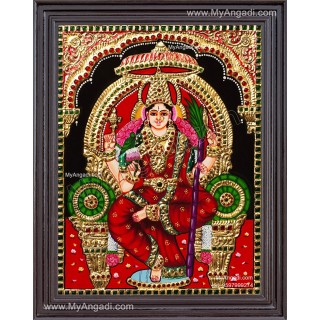 Lalitha Devi Tanjore Painting
