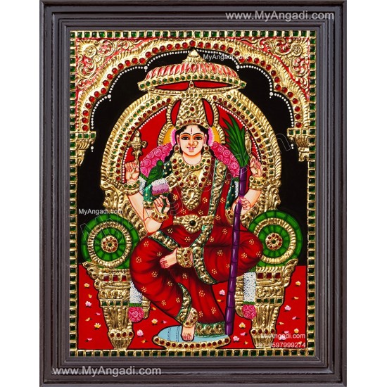 Lalitha Devi Tanjore Painting Lalitha Devi Tanjore Painting