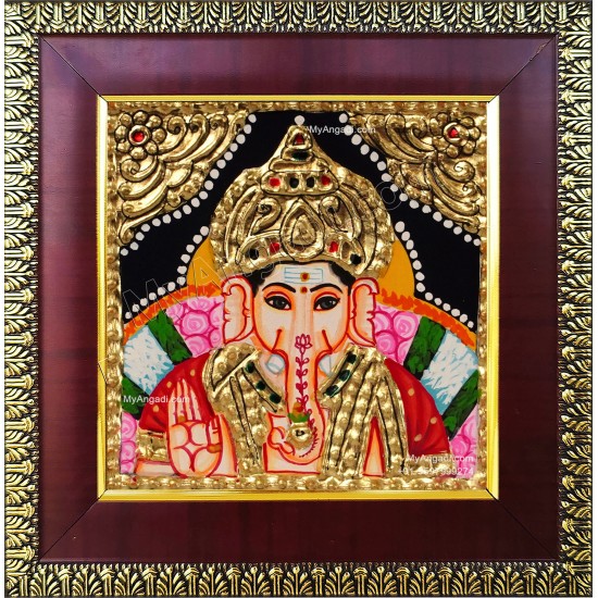 Ganesha Tanjore Painting