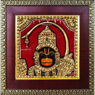 Hanuman Tanjore Painting
