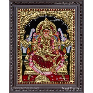 Gaja Lakshmi Tanjore Painting