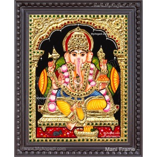 Ganesha Tanjore Painting