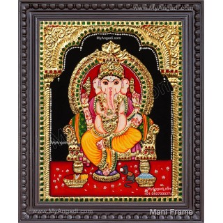 Ganesha Tanjore Painting