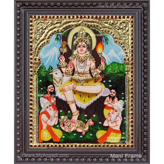 Dakshinamurthi Tanjore Painting
