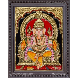 Ganesha Tanjore Painting