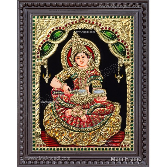 Anna Lakshmi Tanjore Painting