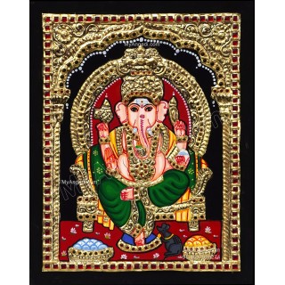 Vinayagar Tanjore Painting