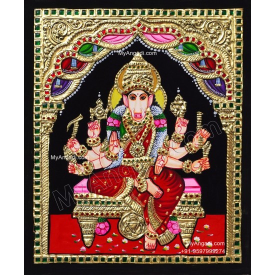 Varahi Amman Tanjore Painting