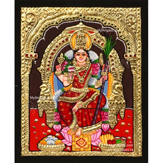 Lalitha Devi Tanjore Painting
