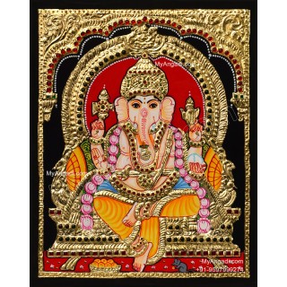 Ganesha Tanjore Painting