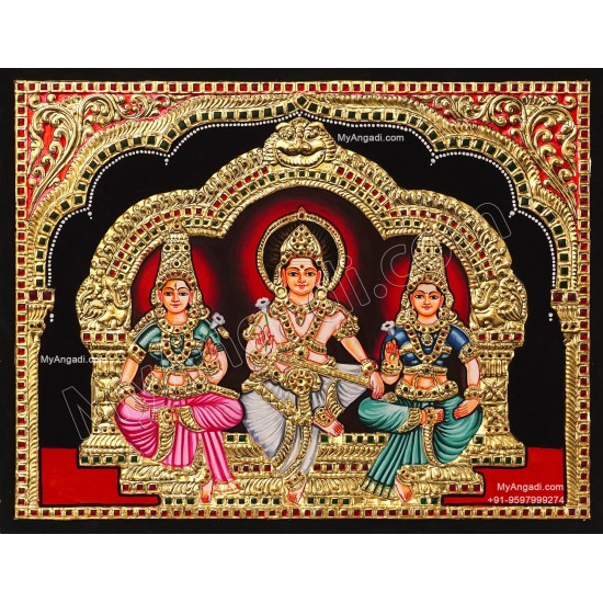 Kuladeivam Tanjore Painting
