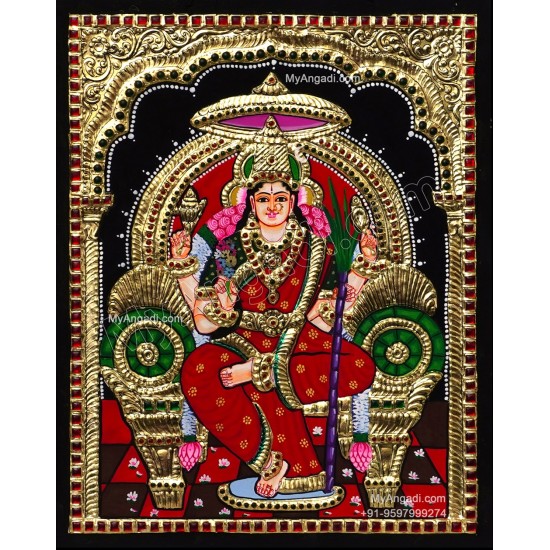 Lalitha Devi Tanjore Painting