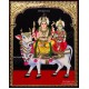Shiva Parivar Tanjore Painting