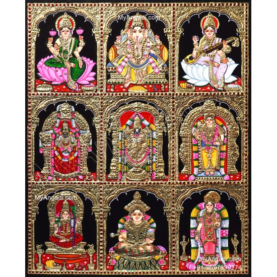 Panel Tanjore Painting
