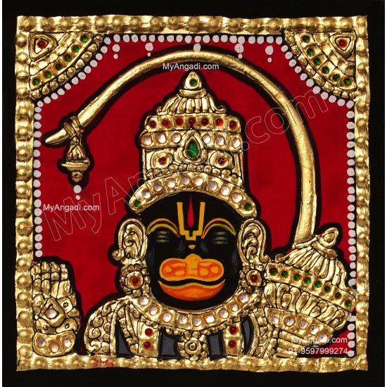 Hanuman Tanjore Painting