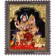 Shiva Parivar Tanjore Painting