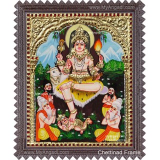 Dakshinamurthi Tanjore Painting