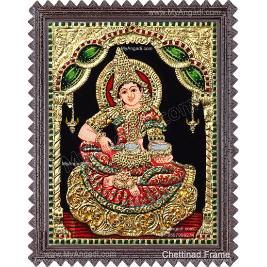 Anna Lakshmi Tanjore Painting