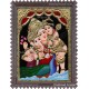 Parvathi Ganesha Murugan Tanjore Painting