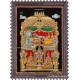 Ranganathar with Sri Devi and Bhu Devi Tanjore Painting
