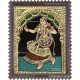 Dancing Lady Tanjore Painting