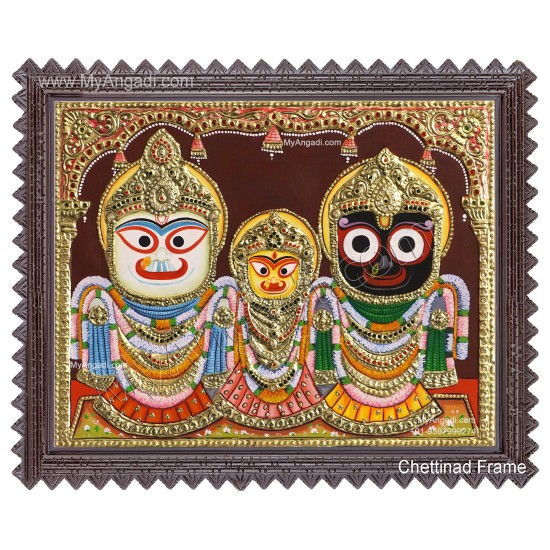 Jagannathar  Tanjor  Painting