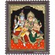 Shivan Family Tanjore Painting