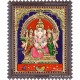 Ganesha Siddhi Buddhi Tanjore Painting