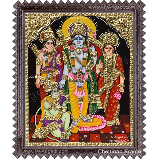 Ram Durbar Tanjore Painting