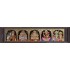 5 God  Panel Tanjore Painting