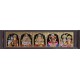 5 God  Panel Tanjore Painting