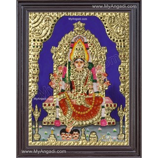 Samayapura amman Tanjore Painting