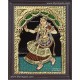 Dancing Lady Tanjore Painting