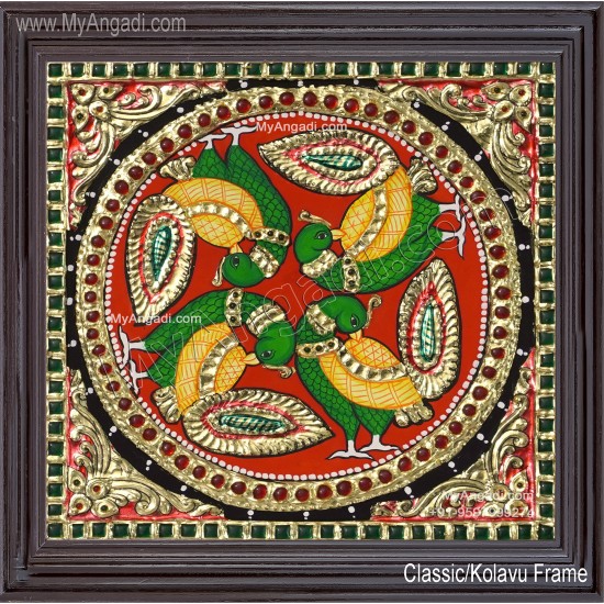 Peacock Tanjore Paintings