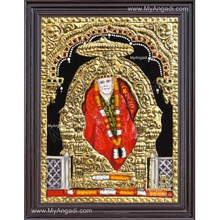 Saibaba Tanjore Painting