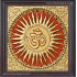 Om - Sun Tanjore Paintings
