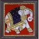 Elephant Tanjore Painting