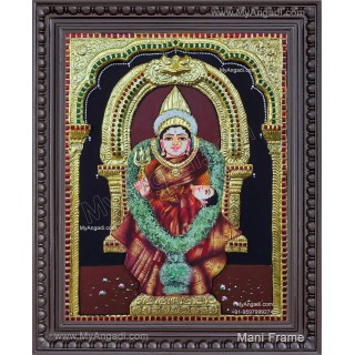  2D Rakkachi Amman Tanjore Painting