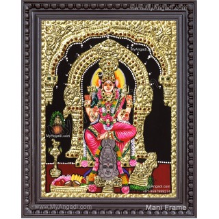 karumari Amman Tanjore Painting