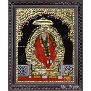 Saibaba Tanjore Painting