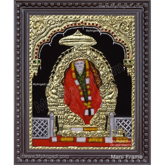 Saibaba Tanjore Painting