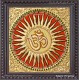 Om - Sun Tanjore Paintings