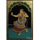 Dancing Lady Tanjore Painting
