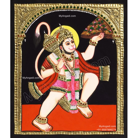 Hanuman Tanjore Paintings