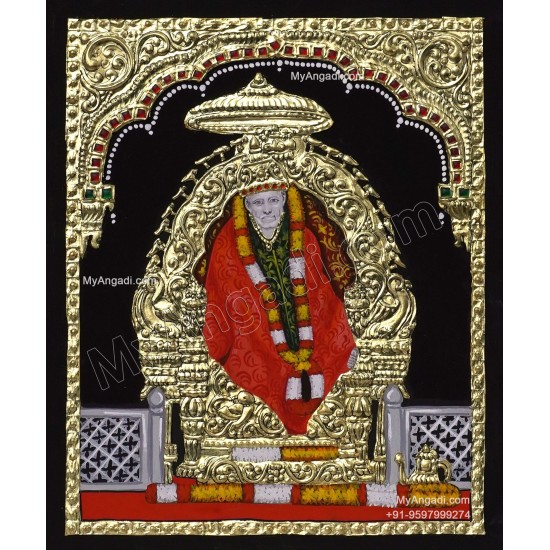 Saibaba Tanjore Painting