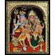 Shiv Parivar Tanjore Painting