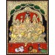 Shivan Family Tanjore Painting
